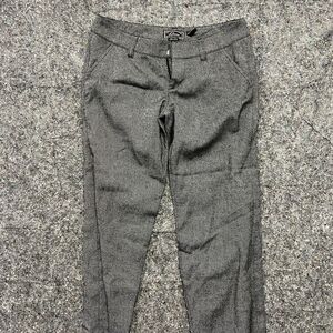 Guess Pants Women 28 Grey Straight Stretch Casual Pocket Button Zipper Norm Core